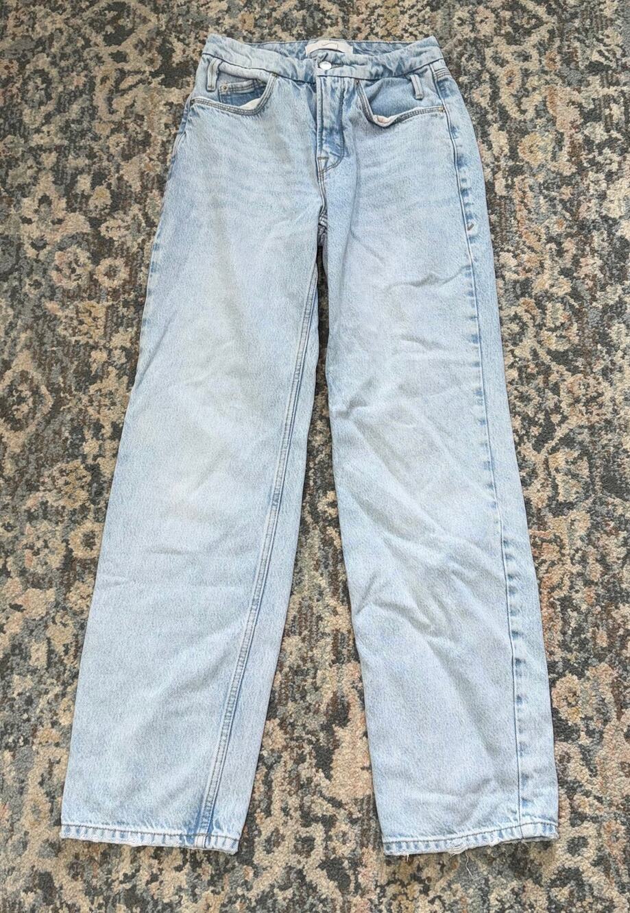 Good American x Zara Straight Leg Jean- 00